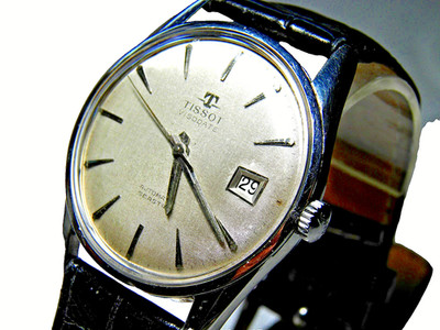 VINTAGE TISSOT VISODATE SEASTAR UHR AUTOMATIC SUPER ZUSTAND!!!FUNKTIONIERT TOP!
