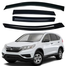 Tape-on Smoke Window Visors Vent Shade Deflectors For 2012-2016 Honda Cr-v Crv