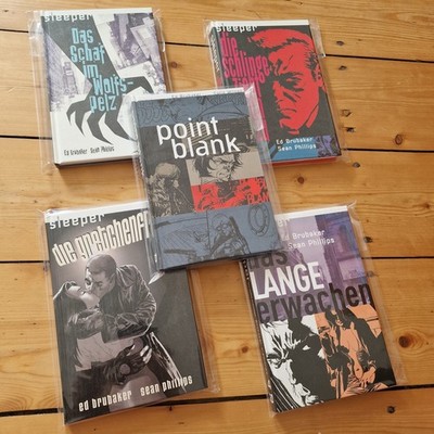 Sleeper 1 bis 4 + Point Blank Cross Cult Ed Brubaker