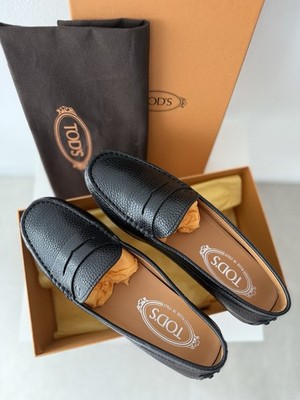 TOD S Gomma 10L Mocassino SZL Nero