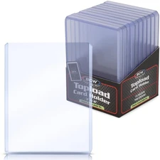 BCW Thick Card Topload Holder | Holds Relic, Patch, and Jersey Cards | Protec...