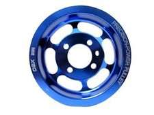 Underdrive Crank Pulley 90-99 Eagle Talon 4g63t 95-99 Eclipse Gst Gsx 420a Blue