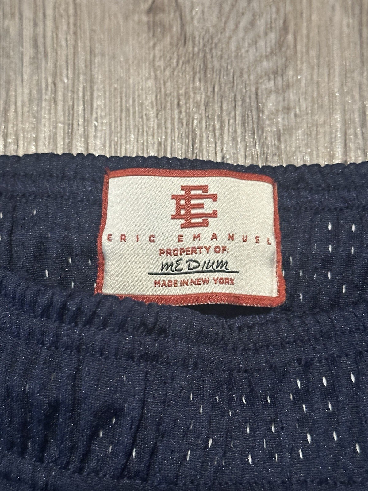 Eric Emanuel Authentic Lightning Bolt Mesh Gym Sh… - image 3