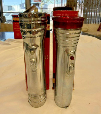 Winchester Flashlights Collectible Winchester Repeating Arms Silver Red No.6410