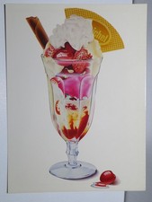 ATHENA POSTCARD - STRAWBERRY SUNDAE - NIGEL TIDMAN  - NO 9284