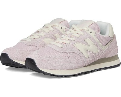 New Balance 574 U574BWE Sneakers Women's 9.5B Pink Suede Lifestyle Shoes MEW620