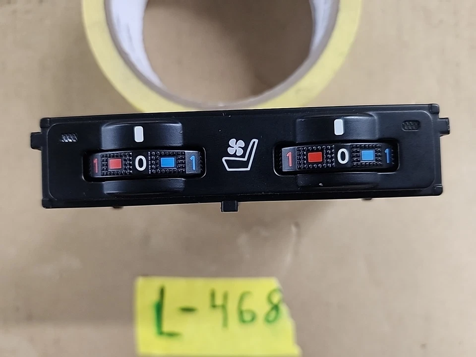 Interruptor de control de asiento de refrigeración calentador consola central Lexus IS250 IS350 2006-13 FABRICANTE DE EQUIPOS ORIGINALES Foto 2 de 4