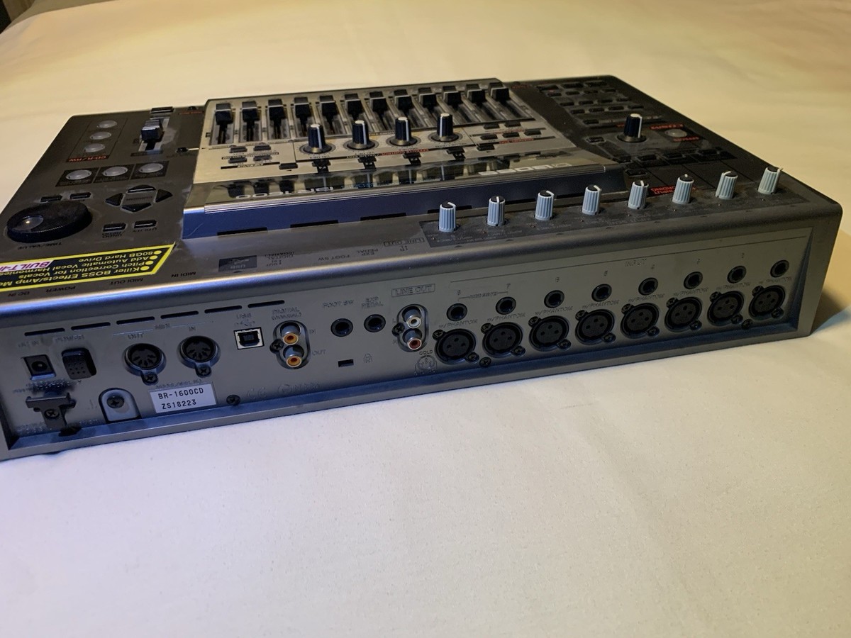 BOSS BR-1600CD Digital Multi Track Recorder for sale online | eBay