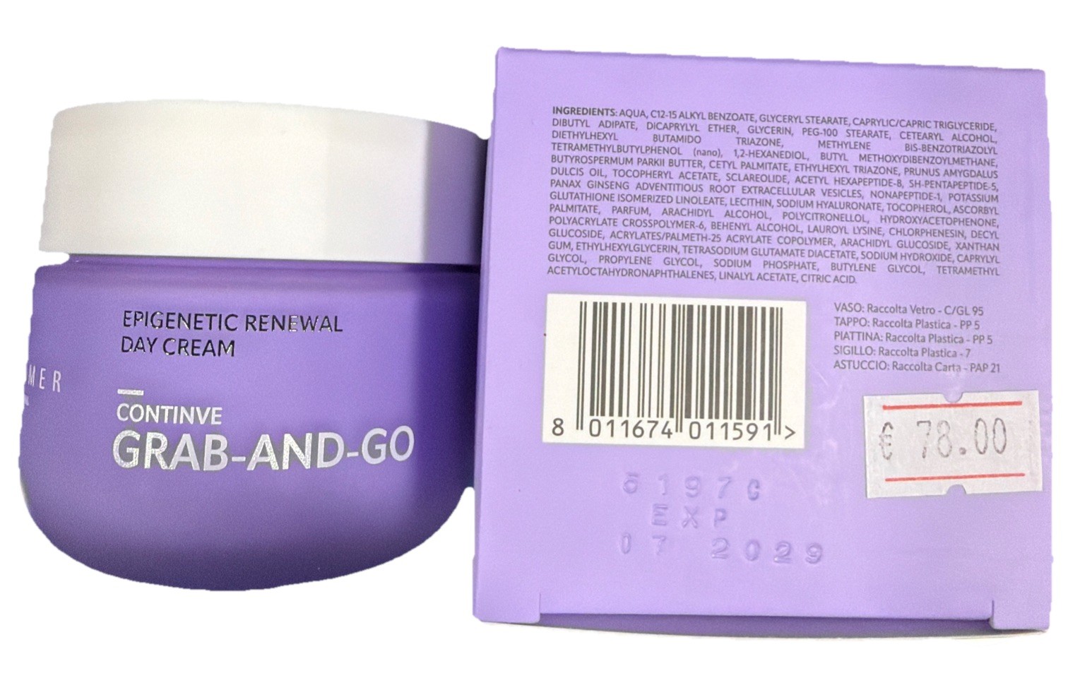 Histomer Professional ContinVe Epigenetic Renewal Day Cream 50 ml - 4