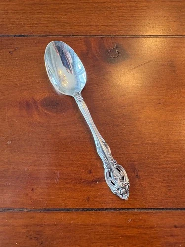 1 MINT GORHAM LA SCALA STERLING SILVER DEMITASSE COFFEE SPOON DEMI SPOON SPOONS