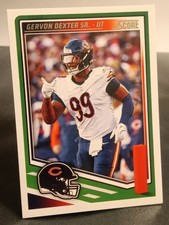 2025 Score #189 Gervon Dexter Sr. - Bears (Buy 2+ 15% Off/3+ Add Free Ship) 