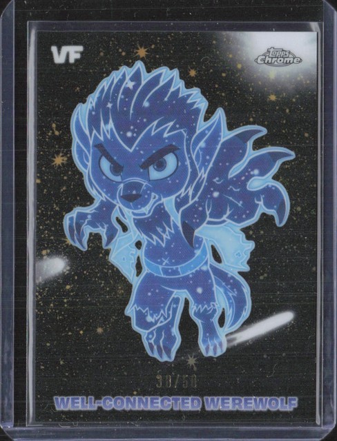 2026 Topps Chrome VeeFriends Stellar Haze Case Hit Well-Connected Werewolf /50