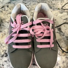 Heelys Gray and Pink Athletic Shoes