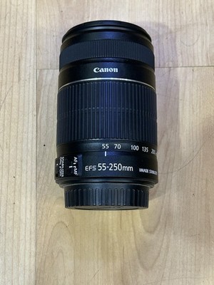 Canon EF-S 55-250mm 1:4-5.6 IS II Image Stabilizer  Zoom Lens  