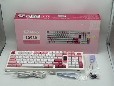Akko Prunus Lannesiana 5098B Wireless Mechanical Keyboard - Pink