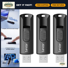 64GB USB 3.2 Gen 1 Flash Drive - High-Speed Data Storage - 3-Pack, Portable USB