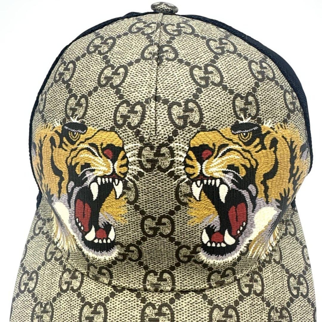 GUCCI Tiger Cap GG Logo Cap Baseball Cap Hat Men's Women's L Size