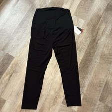 NWT Isabel Maternity Active Leggings Black Yoga Pants Size S
