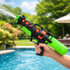 2 x Wasserpistole 16" Pump Action Shooter Nasskampf Super Soaker Pistole