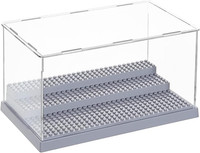 3StöCkige Minifiguren Vitrine Aus Acryl Staubdichte Ausstellungsbox FüR Baustein