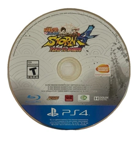 Naruto Shippuden Ultimate Ninja Storm 4 Road To Boruto Sony PS4 - Disc Only