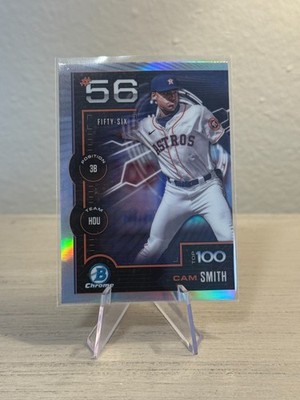 2025 Bowman Bowman Scouts Top 100 #BTP-56 Cam Smith Astros