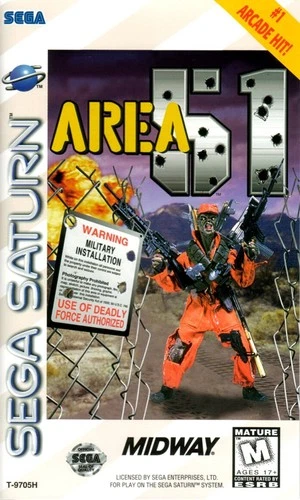 Area 51 (1996)  (Saturn, 1996) Game Disk Only