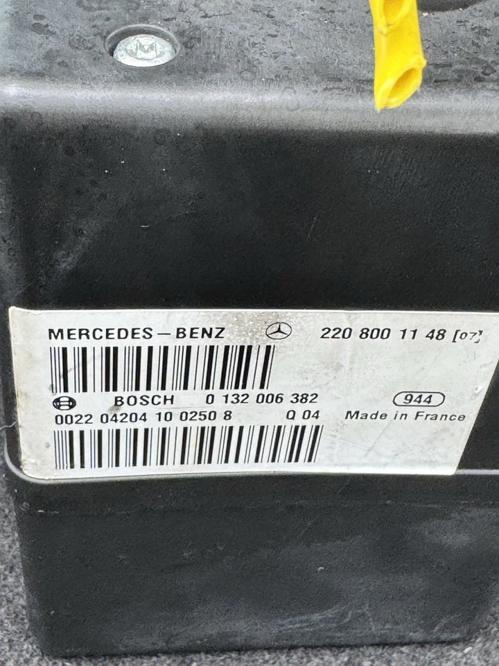 00-06 Bomba de vacío bloqueo puerta mercedes w215 cl500 s55 amg 2208001148 Foto 3 de 4