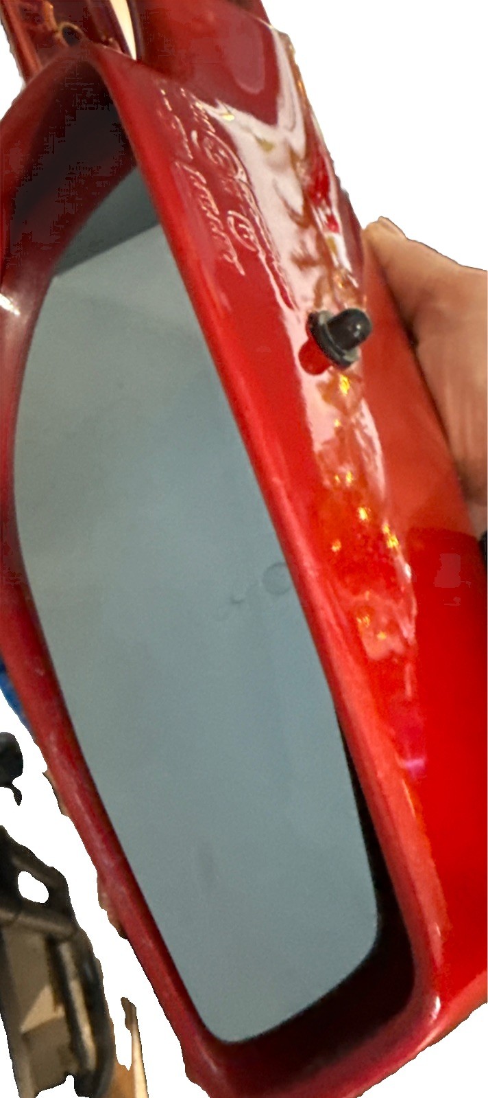 Used Genuine Ferrari F430 Left Side Door Mirror with Glass OEM 2005-2009