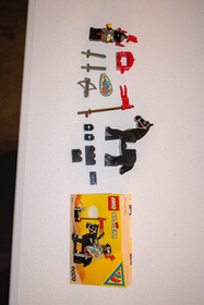 Vintage Lego Castle Set 6009 Black Knight | 100% Complete w/Instructions
