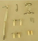 Vintage 1974 Hasbro GI Joe AT #7283 Adventurer (Black) Action Figure Parts C7