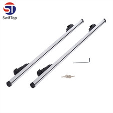 Dachträger Relingträger Universal Gepäckträger Mit Sicherheitsschloss 150kg Alu