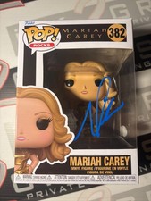 Mariah Carey Signed Mariah Carey Rocks Funko Pop! Autograph ACOA Music Christmas