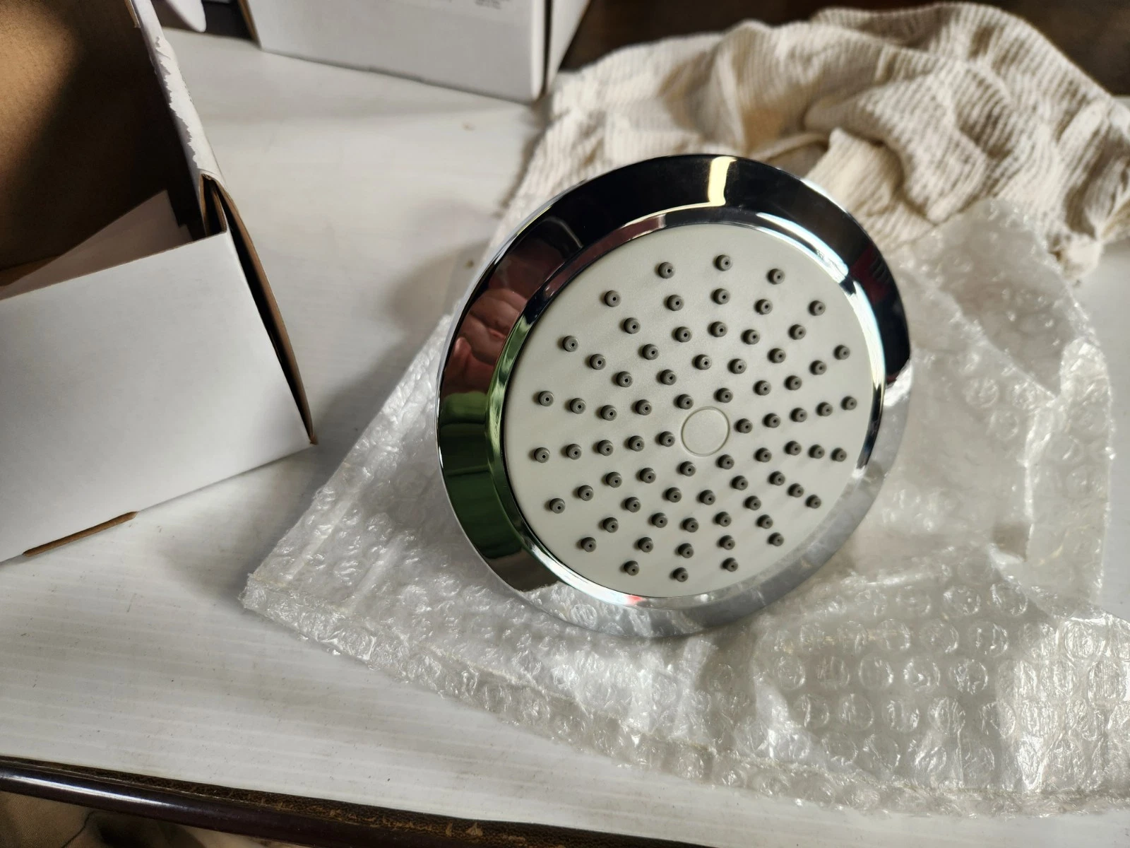 Seasons Water Saving Massage ShowerHead (Polished Chrome Finish)