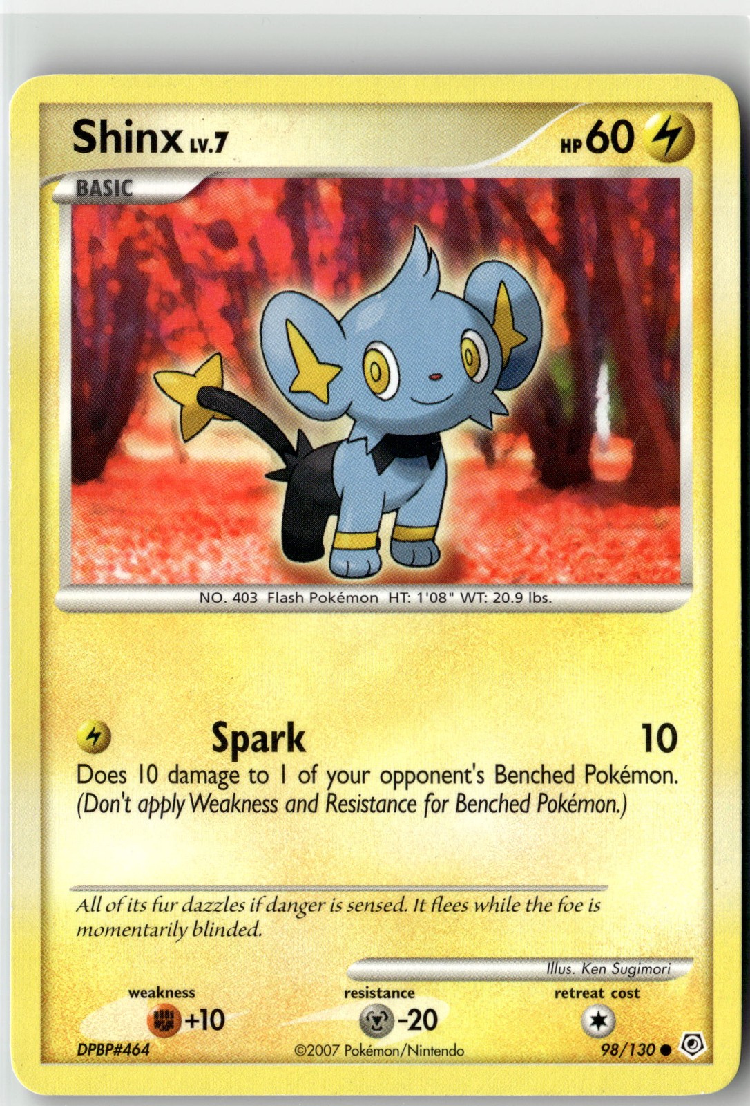 Shinx Common Diamond and Pearl 98/130 NM