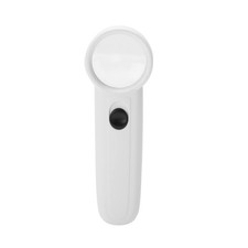 AUNMAS 15X Magnifying Glass with Light, Handheld LED MG6B -2 15 times, White