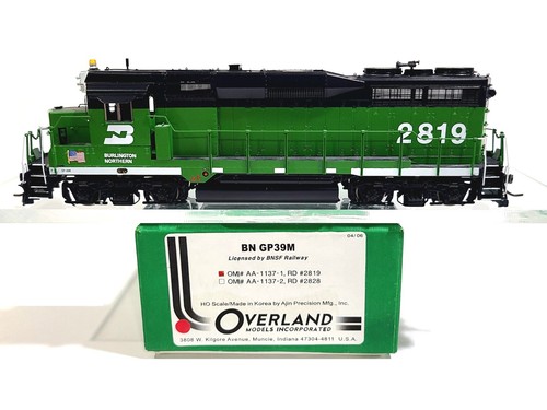 Overland OMI BN EMD GP39M Burlington Northern #2819 HO latón #AA-1137-1 DCC | Zustand: New: Other (See Details)