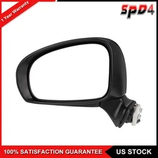 Power Mirror Fits 2015-2017 Toyota PRIUS V Driver Side Heated Black