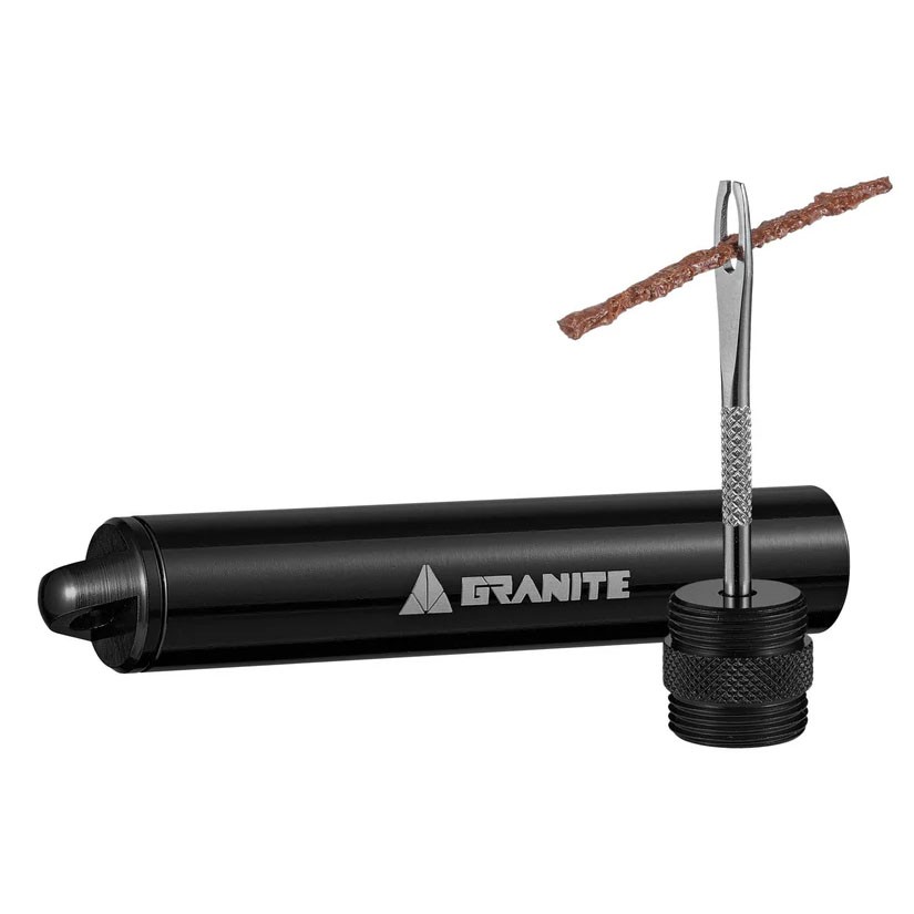 Granite-Design Suture Tire Plug Kit - CNC Alloy, Versatile Bike Repair Tools