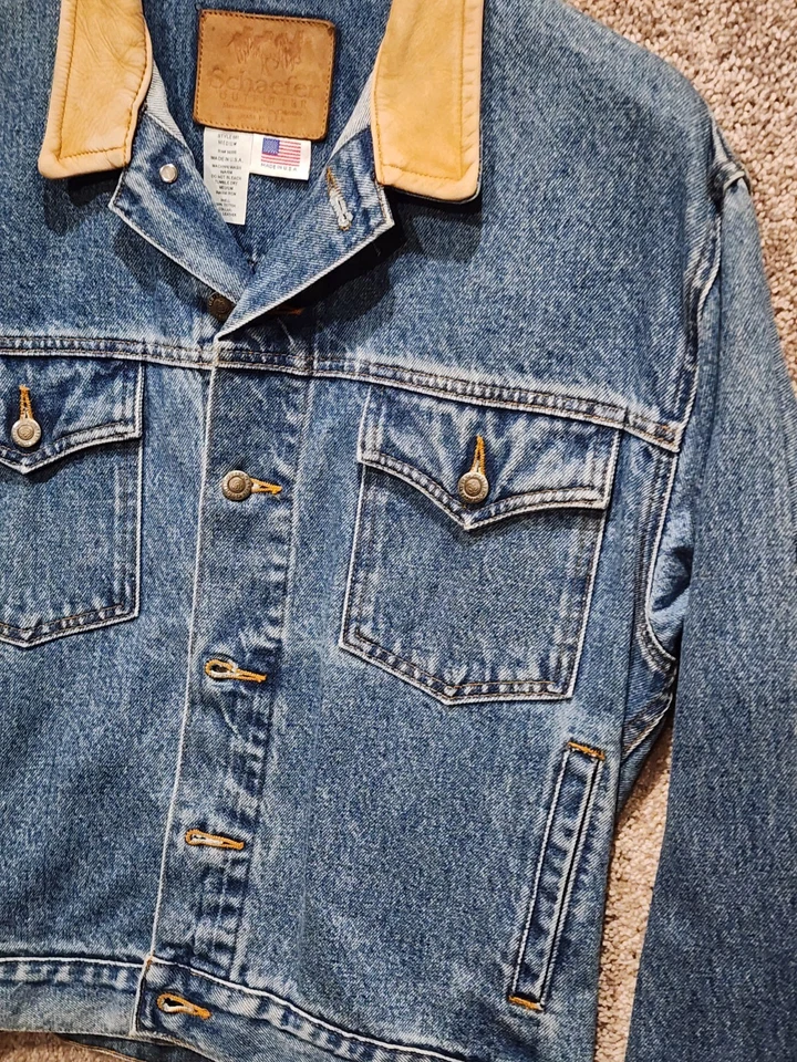 Schaefer Outfitter - Legend Denim Jacket  100% Cotton - Man's Size  Medium  - Image 3 of 4