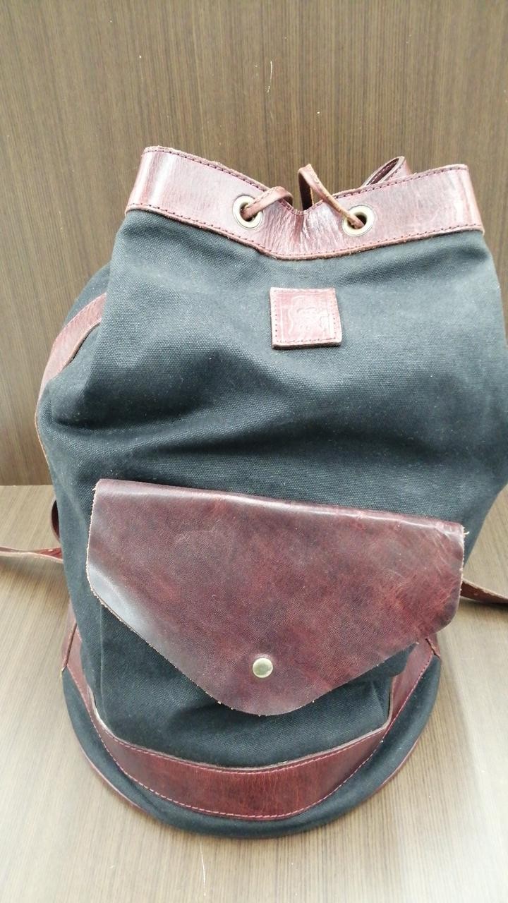 Backpack Model Leather Backpack Sandast Jda15 - image 1