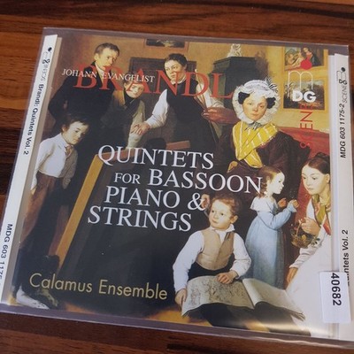 CALAMUS ENSEMBLE j. e. brandl: quintetss for bassoon piano & strings EX/EX