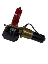 Akron Brass Valve 25:1 Gearbox 12V Motor Worm Gear Sector, 4" Valve Ne
