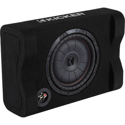 Kicker 48CVTDF102 CVTDF 10'' sub in Down Firing enclosure, 2-Ohm - Used Very Good