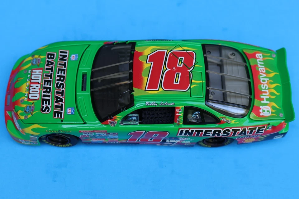Bobby Labonte ELITE #18 Interstate Batteries Hot Rod 1998 Pontiac RCCA 1:24 NEW - Image 4 of 4