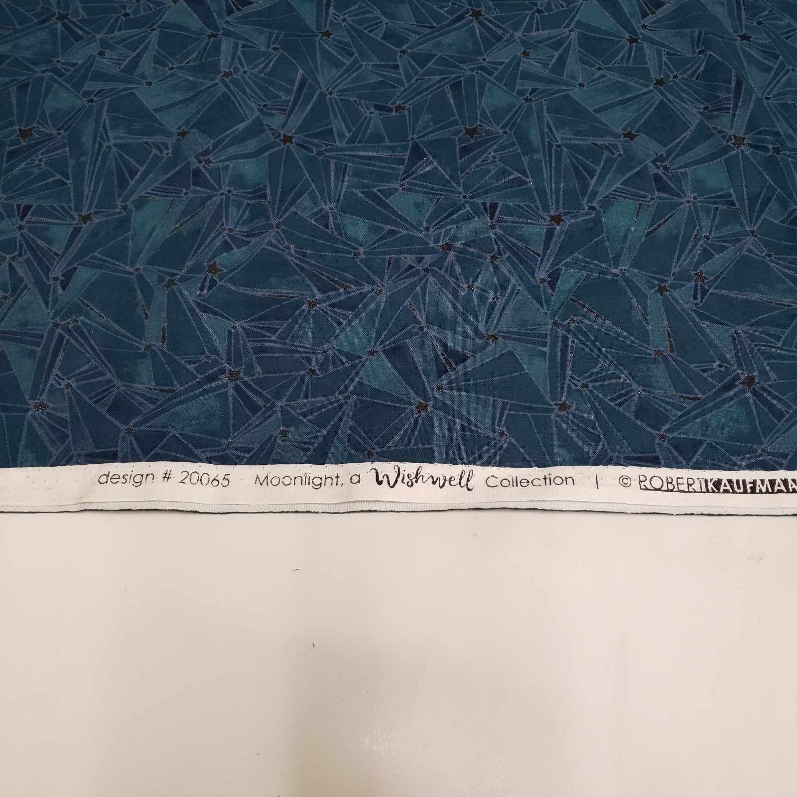 Robert Kaufman Moonlight Fabric 1 Yd Wishwell #20065 Abstract Quilting Cotton