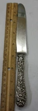 STIEFF AND CO. KNIFE STERLING HANDLE STAINLESS BLADE VINTAGE FREE SHIPPING 