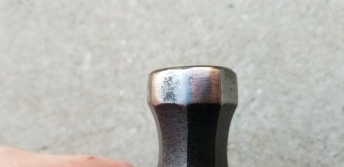 Vintage Unbranded Curved 1lb-0.7oz Claw Hammer Head 5" Long - Picture 6 of 8