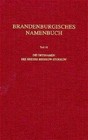 Brandenburgisches Namenbuch. Teil 12 von Sophie Wauer und Klaus Müller (2005, Taschenbuch)