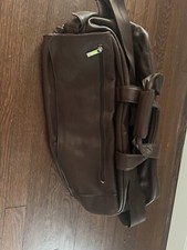 Tumi Duffle Leather Bag  Brown